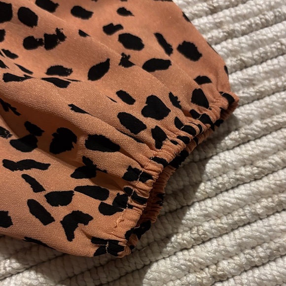 Petal & Pup Pink Leopard Long Sleeve Dress - Picture 5 of 5